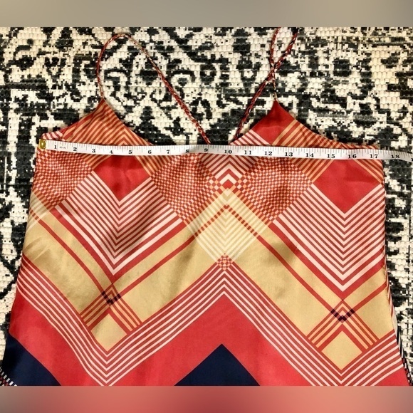 Jenny Han 100% Silk Halter Swing Dress - Picture 14 of 15